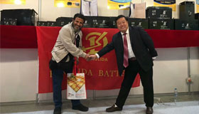 康利逹蓄電池飄洋過海來到非洲！